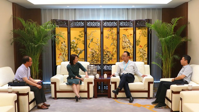 定西市委常委、宣傳部長陳月芳一行 到集團公司推介洽談合作項目